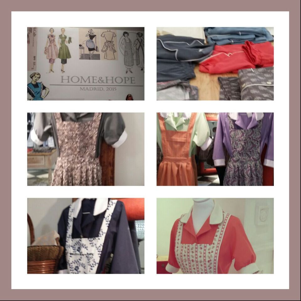 DELANTALES Y BATAS PARA EL SERVICIO DE NUESTRA PRIMERA PRESENTACIÓN