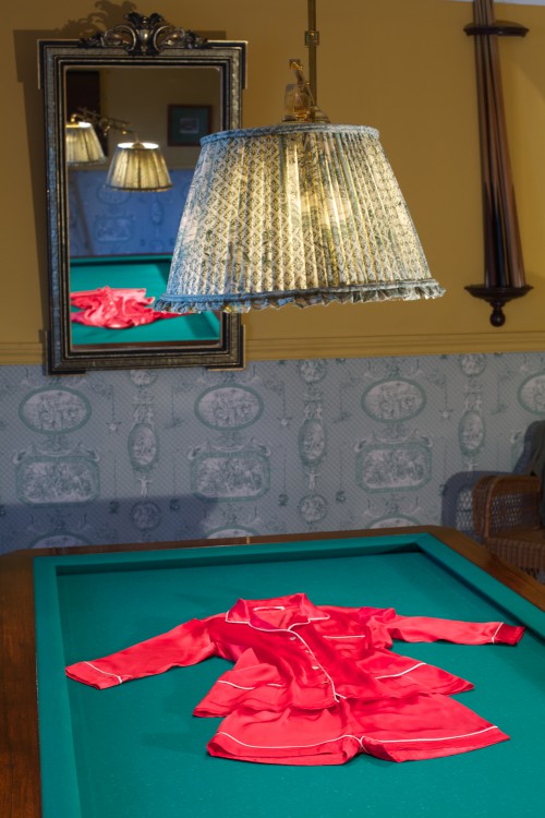 PIJAMA DE SEÑORA EN COLOR CORAL