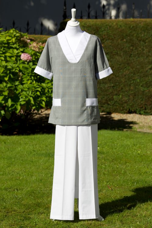 Uniforme príncipe de Gales, casaca y pantalón, para personal de servicio HOME&HOPE Madrid