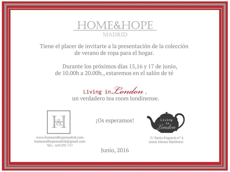 HOME&HOPE MADRID