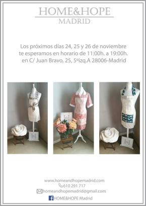 invitación noviembre 2016 HOME&HOPE MADRID