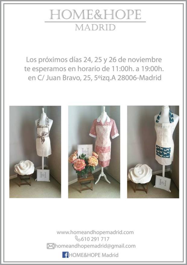invitación noviembre 2016 HOME&HOPE MADRID