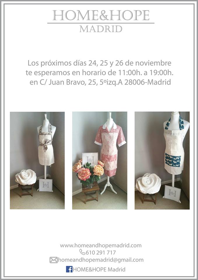 invitación noviembre 2016 HOME&HOPE MADRID