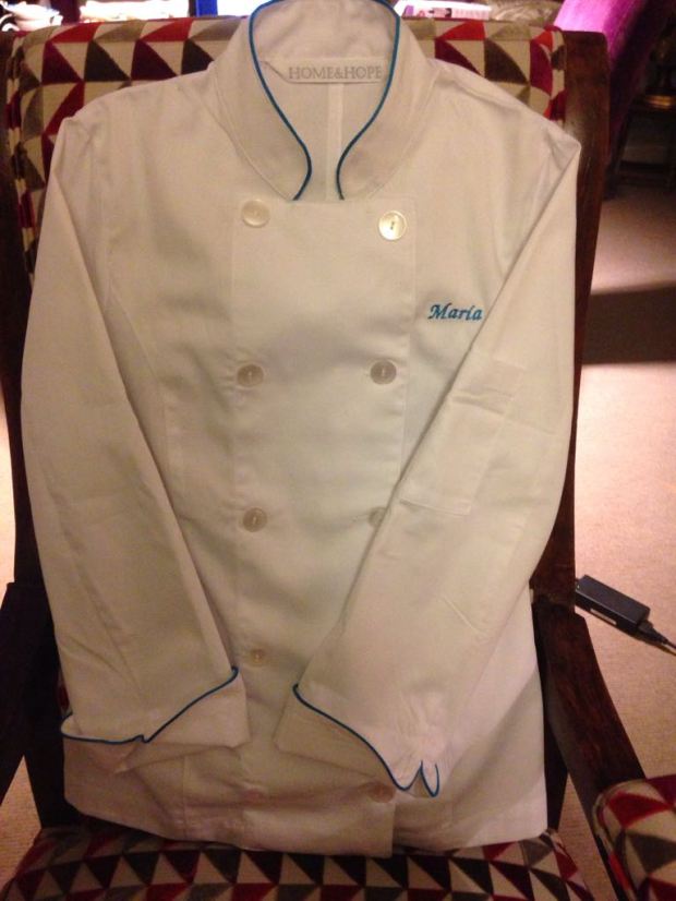 CHAQUETA CHEF INFANTIL PERSONALIZADA HOME&HOPE