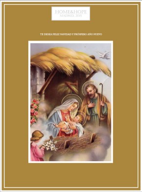 Felicitación Navidad 2019 HOME&HOPE MADRID
